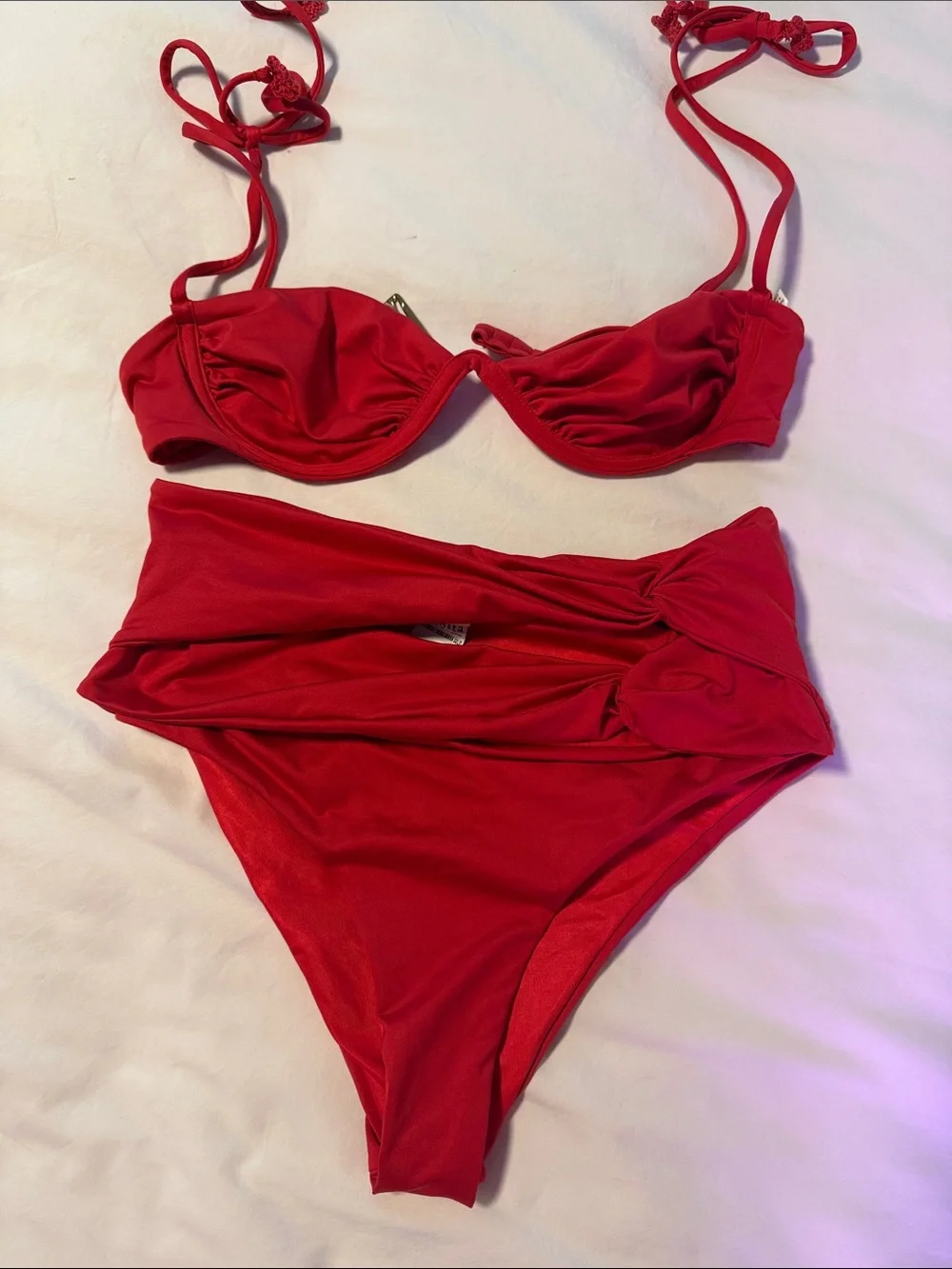 Agua Bendita vibrant scarlet